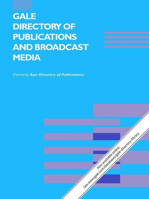 Cover image for Gale Directory of Publications and Broadcast Media